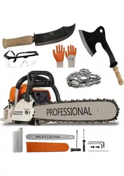 Mager Benzinli Ağaç Kesim Makinası: Güçlü ve Dayanıklı Ağaç İşleme Aracı