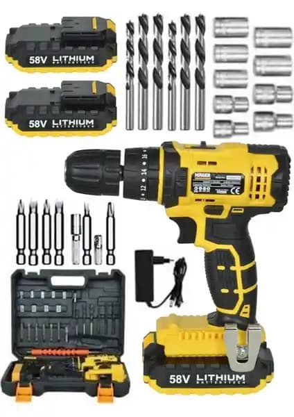 Mager Germany 58 W Darbeli Çift Akülü Vidalama Matkap İncelemesi ve Teknik Özellikler