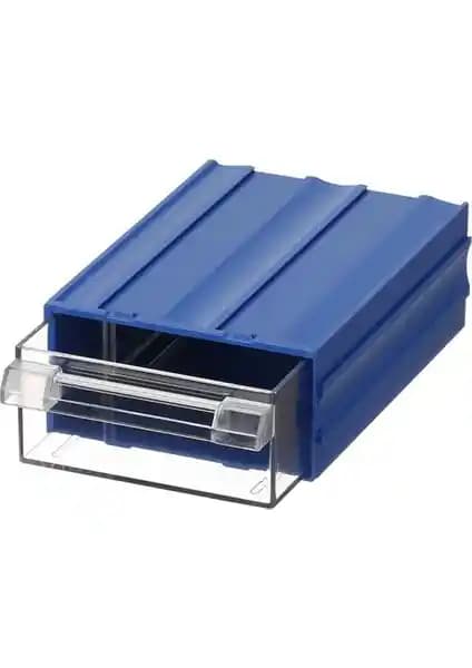 Mano Çekmeceli Mavi Kutu: Şık ve İşlevsel Depolama Çözümü