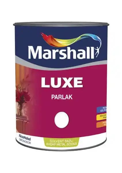 Marshall Luxe Parlak Yağlı Boya 2,5L: Yüksek Kalite ve Dayanıklılık Sunan Profesyonel Boya
