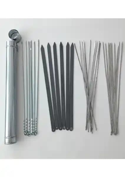 Mobilreyon Adana Kebap Mangal Şiş Seti 33'lü yüksek kalite ve dayanıklılık sağlayan ürün