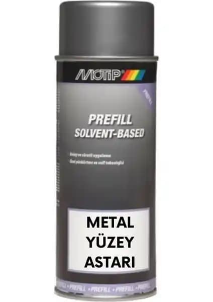 Motip Metal Yüzey Astarı 400 ml Pas ve Korozyona Karşı Güçlü Koruma Sağlar