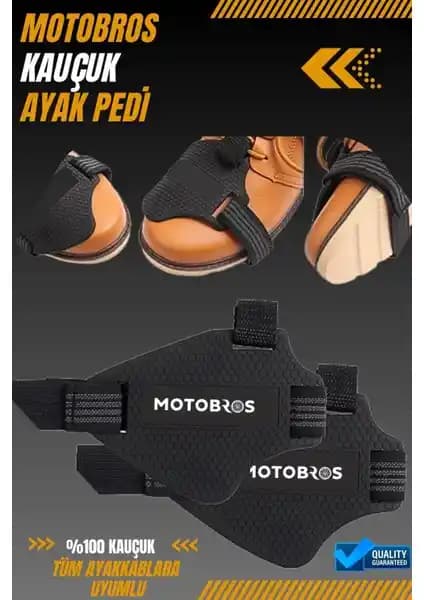 Motobros Motosiklet Ayakkabı Koruyucu Kauçuk: Güvenlik ve Dayanıklılık İçin Pratik Çözüm