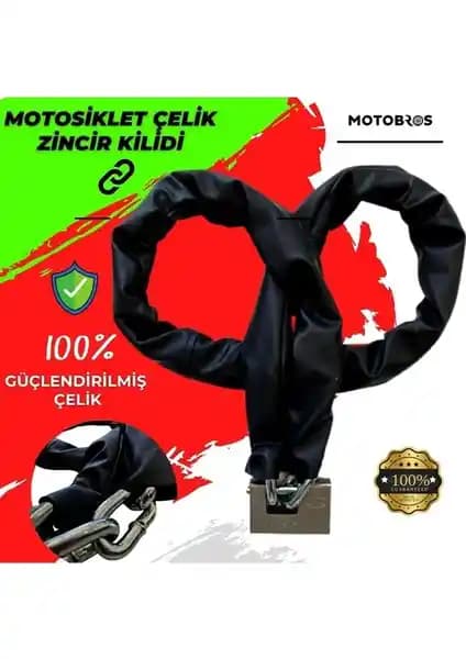 Motobros MT-458 Motosiklet Kilidi Güçlü ve Dayanıklı Güvenlik Çözümü