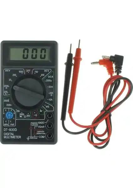 Multitester Multimetre 1000 Volt 090397 Güvenilir ve Hassas Elektrik Ölçüm Cihazı