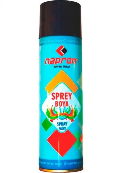 Napron Sprey Boya Siyah 200ML: Hızlı Kuruyan ve Dayanıklı Boya Seçeneği