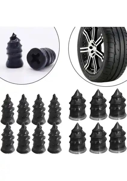 Nefertiya Lastik Tamir Kiti Kauçuk Vida Seti: Hızlı ve Güvenilir Lastik Onarımı Çözümü