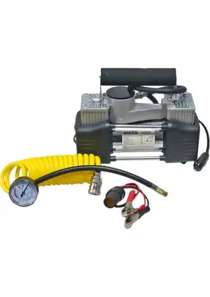 Niken Hava Kompresörü 150 PSI Metal Çift Silindir Taşınabilir Hava Pompası Özellikleri ve Kullanım Alanları