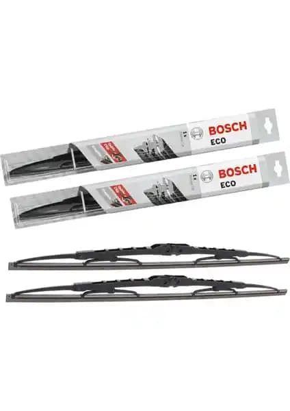 Opel Corsa C (2000-2006) için Bosch Eco Silecek Takımı Güçlü ve Uzun Ömürlü Performans