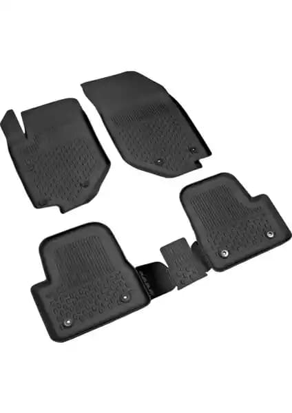 Opel Corsa F 2020-2025 İçin Dayanıklı ve Hijyenik Havuzlu Oto Paspasları