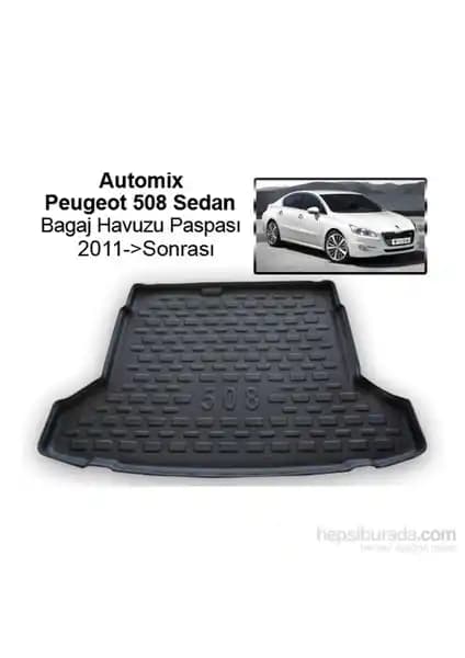 Peugeot 508 Sedan İçin Özel Bagaj Havuzu Koruma ve Şıklık Sunar