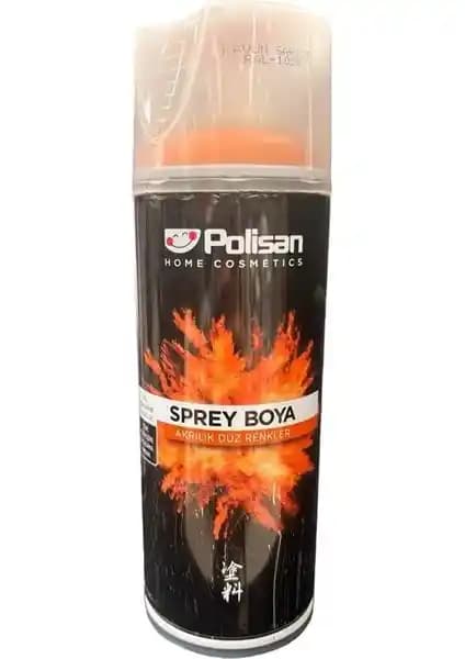Polisan Akrilik Sprey Boya Kavun Sarısı RAL1028 - Çok Yönlü ve Dayanıklı Boya Ürünü