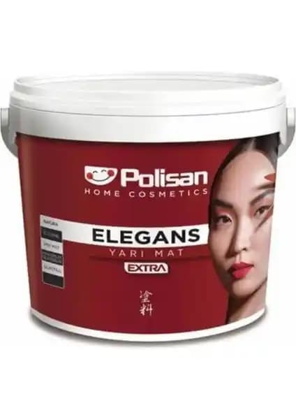 Polisan Elegans Extra Yarı Mat Boya: Yüksek Performanslı ve Çevre Dostu İç Mekan Boyası