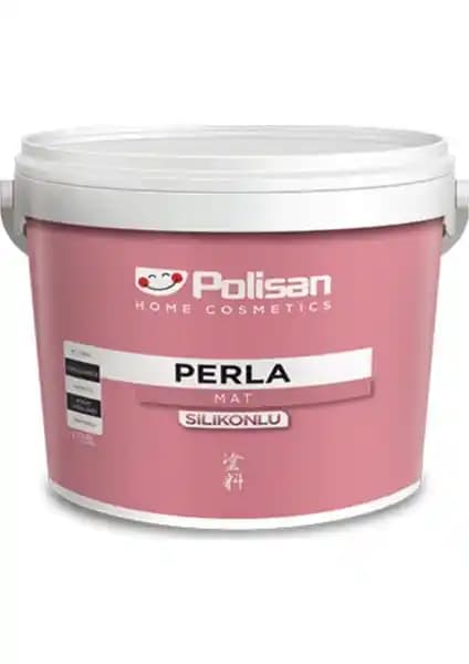 Polisan Perla Mat Silikonlu Beyaz İç Mekan Boyası 7,5 L Yüksek Kalite ve Dayanıklılık