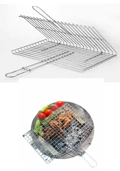 Pratikoutdoor Paslanmaz Mangal Teli: Dayanıklı ve Hijyenik Mangal Aksesuarı