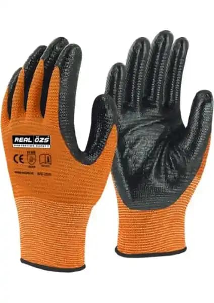 Real Özs Zebra İş Eldivenleri: Dayanıklı ve Güvenli Çalışma İçin Mükemmel Seçenek