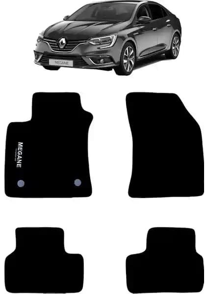 Renault Megane 4 ve Sonrası İçin Özel Halı Paspaslar Kalite ve Hijyen Bir Arada
