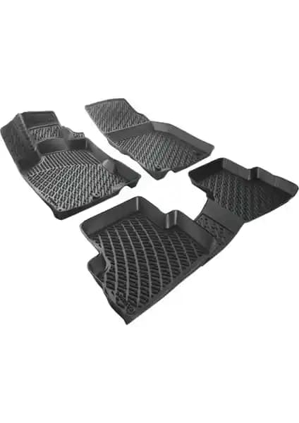 Seat Arona 2021 ve Sonrası İçin Siyah 3D Havuzlu Paspaslar Yüksek Kalite Dayanıklı