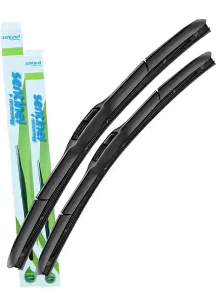Sentinel Hibrit Toyota Corolla Ön Silecek Takımı 2018-2021 Model Uyumlu Güvenilir Performans