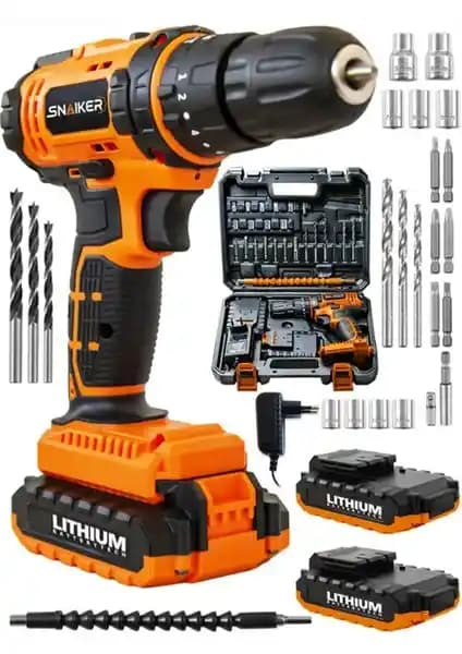 Snaiker 12V 1.2Ah Darbeli Çift Metal Şanzuman Bakır Sargılı Vidalama Matkap İnceleme ve Kullanım Özellikleri