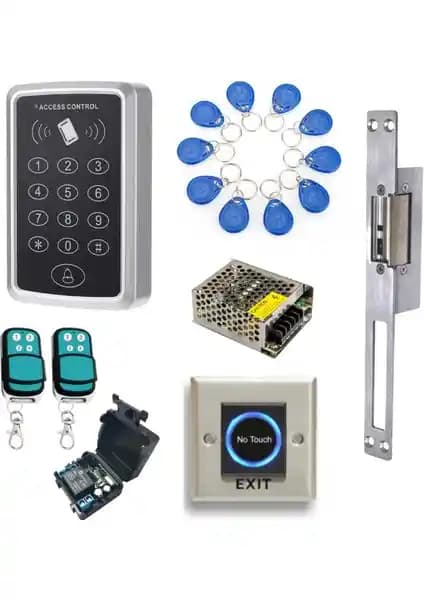 Sonex RFID Uzaktan Kumandalı No Touch Şifreli Kapı Kilidi Full Set Güvenlik Çözümü