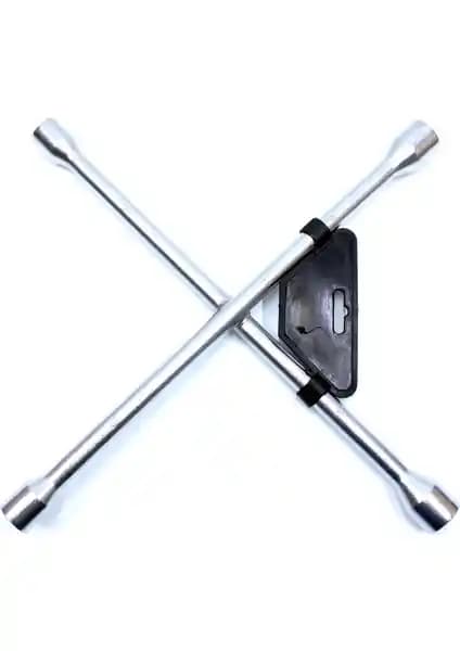 Stilson Çelik 4 Uçlu Bijon Anahtarı ile Otomobil Bakımında Güç ve Dayanıklılık