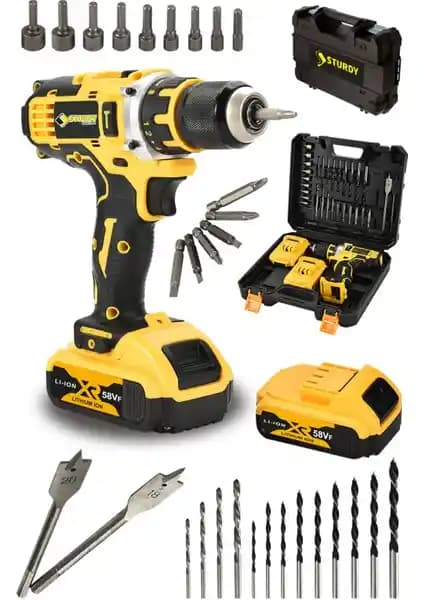 Sturdy Japon Techn 2022 Seri 58 VF Şarjlı Matkap ve Vida Sıkma Seti Özellikleri ve Performansı