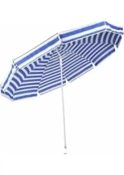 SUME Yüksek Kalite 10 Telli Plaj ve Bahçe Şemsiyesi Rüzgar ve Güneş Koruması