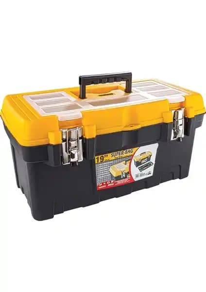 Super-Bag 19'' El Aleti Tamirci Teknisyen Takım Çantası Güçlü ve Geniş İç Hacim ile Endüstriyel Kullanım İçin