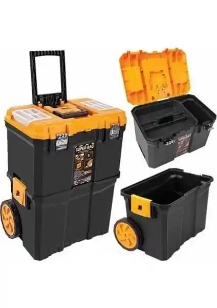 Super-Bag 5039 Büyük Tekerlekli Çift Katlı Teknik Alet Çantası Özellikleri ve Kullanım Alanları