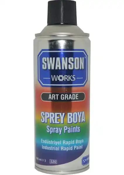 Swanson Endüstriyel Rapid Sprey Boya Gri 400 ml ile profesyonel ve hızlı boyama çözümleri