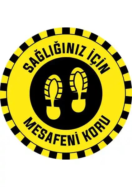 Tasarimo Güvenli Alan Etiketi: Dayanıklı ve Pratik Zemin Güvenliği Çözümü