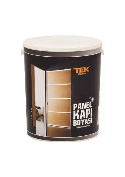 Tek Boya Su Bazlı Panel Kapı Boyası 0,75 Lt Beyaz ile estetik ve dayanıklı yüzeyler