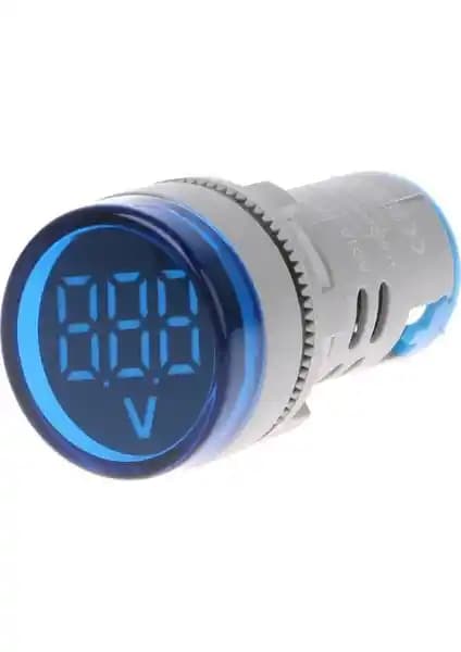 Tianyi Dijital Mavi Voltmetre 20-500V AC Gerilim Ölçüm Cihazı Güvenilir ve Kullanıcı Dostu