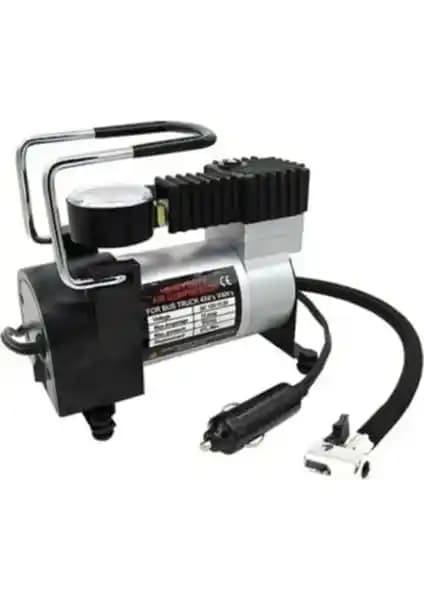 Tiger Marketing Araba Lastik Şişirme Pompası: Dayanıklı Metal Gövde ve Çok Yönlü Kullanım Özellikleri