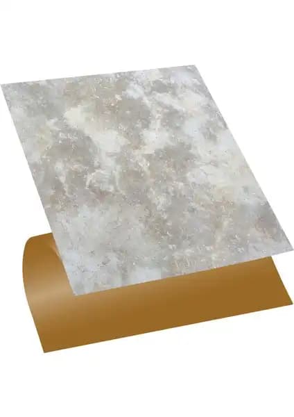 Tink Kendinden Yapışkanlı Gri Mermer Desenli PVC Karo İç Mekanlar İçin Pratik ve Dayanıklı Çözüm