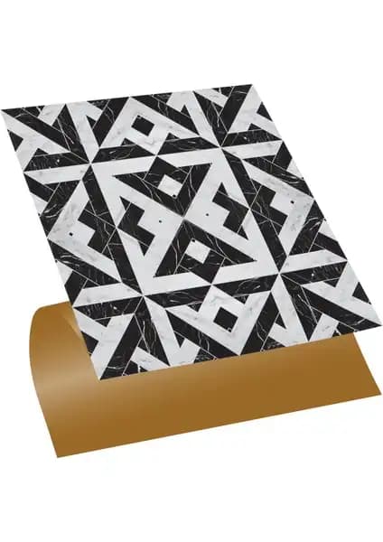 Tink Kendinden Yapışkanlı Mermer Desenli PVC Karo 30x30 cm Pratik ve Estetik Çözüm