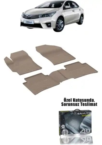 Toyota Corolla 2013-2018 İçin Sahler 4.5D Premium Havuzlu Oto Paspasları Detaylı İnceleme