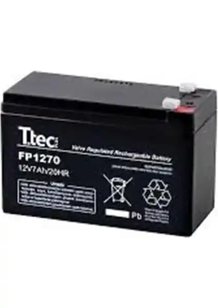 Ttec 12V 7AH Bakımsız Kuru Akü: Güç ve Güvenilirlik Sunan Enerji Depolama Çözümü