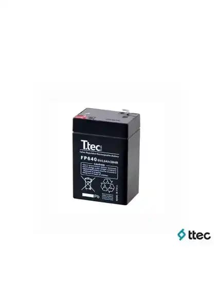 Ttec T.Tec Plus 6V 4Ah Bakımsız Kuru Akü Güvenilir ve Uzun Ömürlü Enerji Kaynağı
