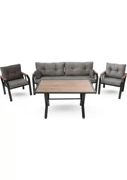 Tu Tienda 3+1+1+Masa Dekoratif Bahçe ve Balkon Oturma Takımı Özellikleri ve Kullanım Avantajları