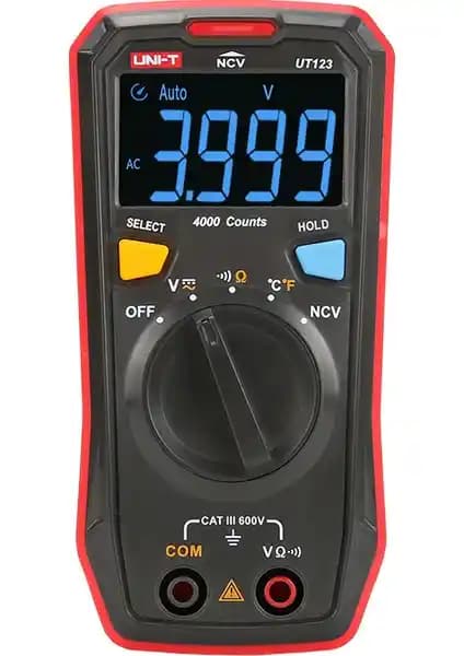 UNI-T UT-123 Multimetre: Kompakt ve Güvenilir Elektrik Ölçüm Cihazı
