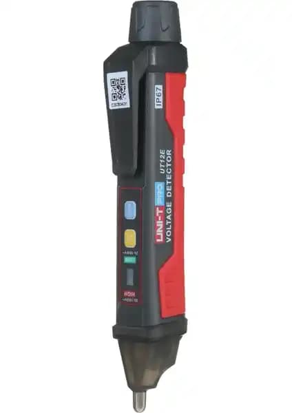 Uni-T UT12E Temassız AC Voltaj Dedektörü Elektrik Güvenliği ve Hassas Tespit