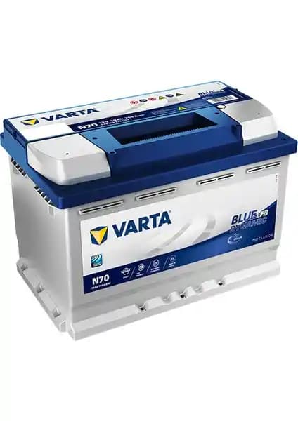 Varta N70 12V 70 Ah 760A EFB Start-Stop Akü: Güçlü ve Güvenilir Otomobil Enerji Kaynağı