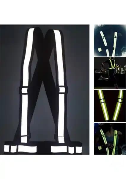 Vi Caro Reflektörlü Motosiklet ve Bisiklet Yeleği Güvenlik ve Pratiklik Sunar