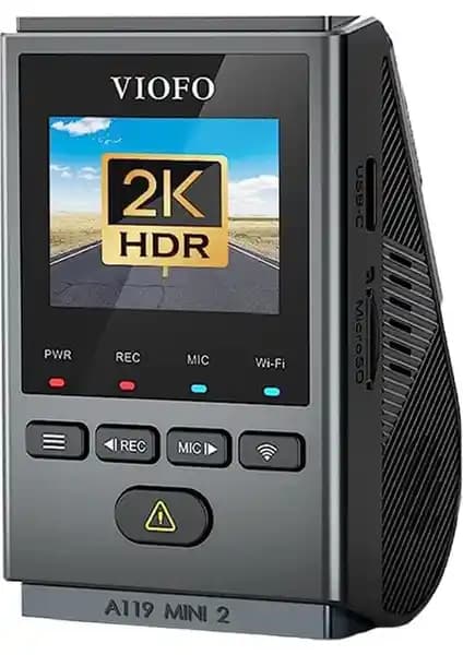 Viofo A119 Mini-2 HDR 2K 60FPS ve GPS ile Araç Kamerası Güvenliği Artıran Çözüm