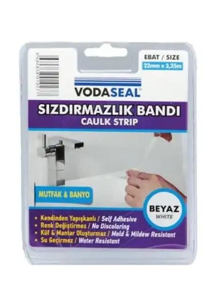 Vodaseal Banyo ve Mutfak Sızdırmazlık Bandı Günlük Kullanımda Güvenilirlik Sağlar