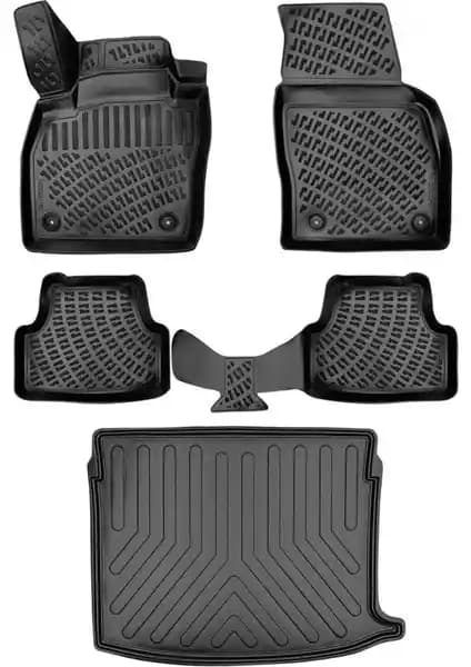 Volkswagen Taigo 2020 Sonrası Rizline 3D Paspas ve Bagaj Havuz Seti İncelemesi