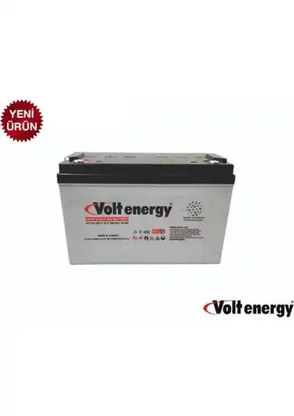 Volt 12V 100 Amper Jel Akü Deep Cycle Nanocarbon ile Güç ve Dayanıklılık