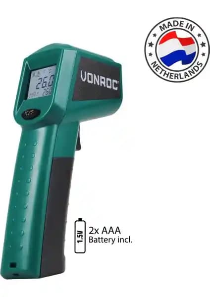 Vonroc Dijital Kızılötesi Termometre: Gelişmiş Ölçüm Performansı ve Dayanıklılık